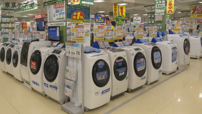 ドラム式洗濯機の引っ越し・運搬・設置・回収は東京ケアポートへ